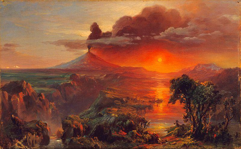 Frederick Edwin Church Red oil painting picture